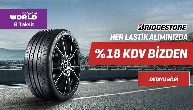Her Lastik Alımınızda %18 KDV Bizden
